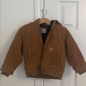 Carhartt Tan Hooded Jacket